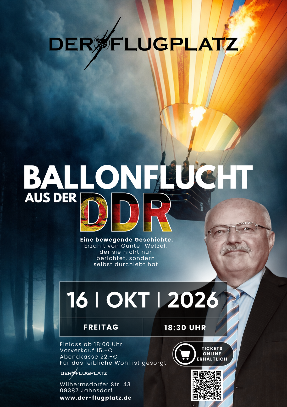 Ballonflucht aus der DDR 16.10.2026