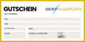 Gutschein für "Der Flugplatz"